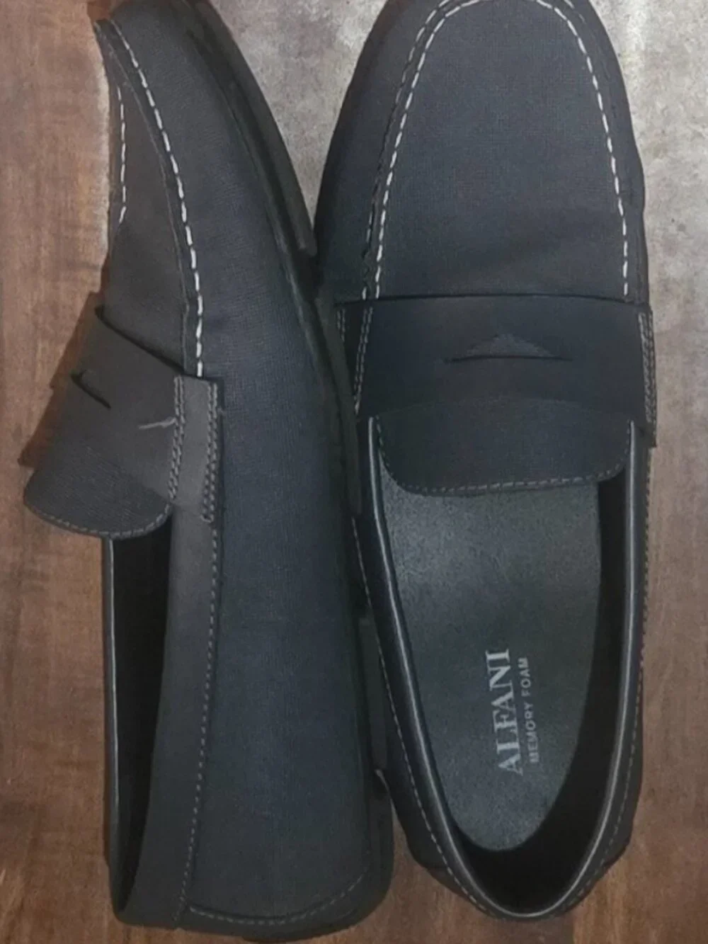 Alfani Iker Men's Penny Driving Loafers Size 9.5M Memory Foam Slip-On Shoe